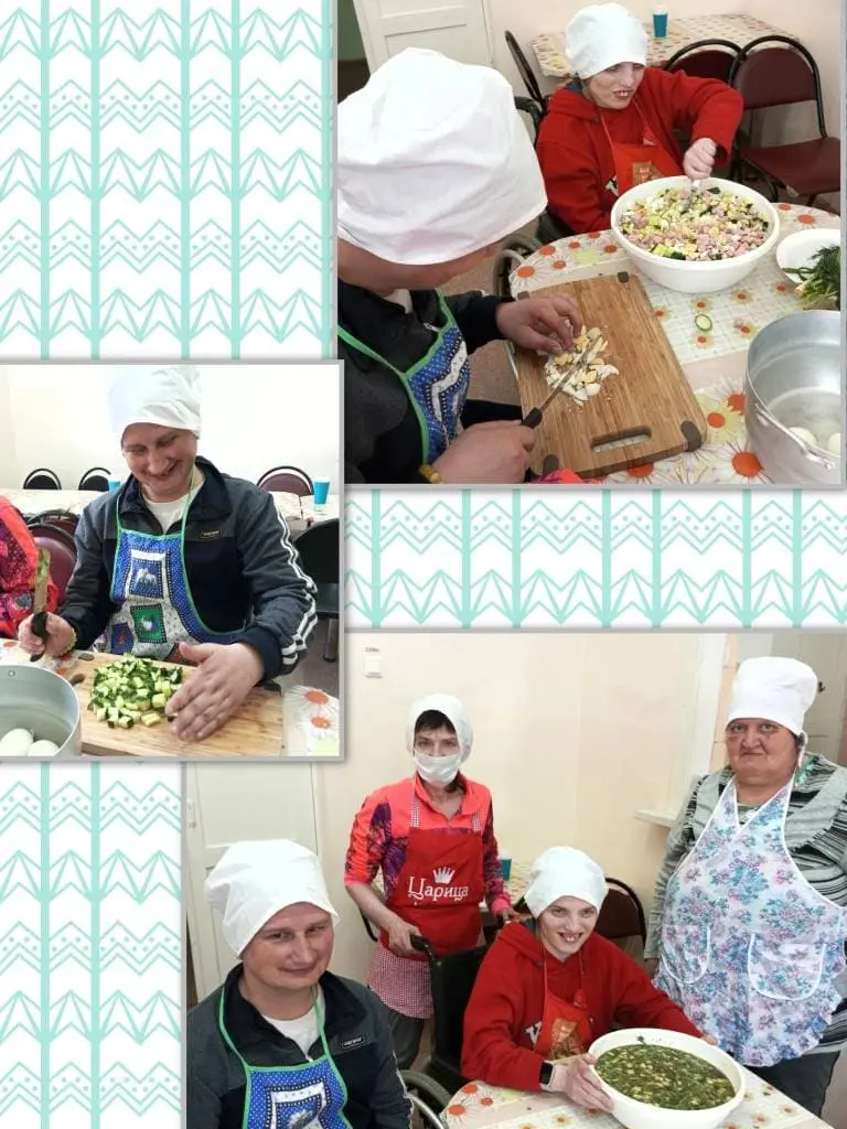 Приготовление окрошки