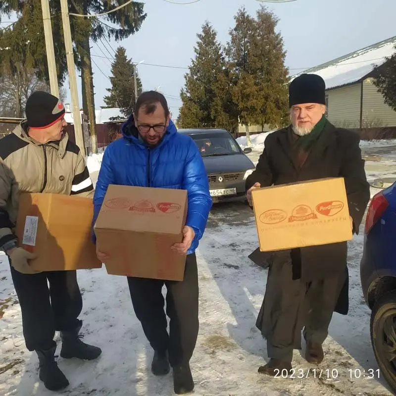 "Поздравление с Рождеством от батюшки Евгения из Ильинского храма"
